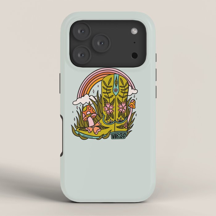 Virgo Cowboy Boot iPhone Case Gallery Image 3
