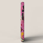 Very Colorful Retro Moroccan Rug Print iPhone Case Gallery Image 2