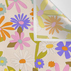 Flower Power Light Wall Tapestry Gallery Image 3