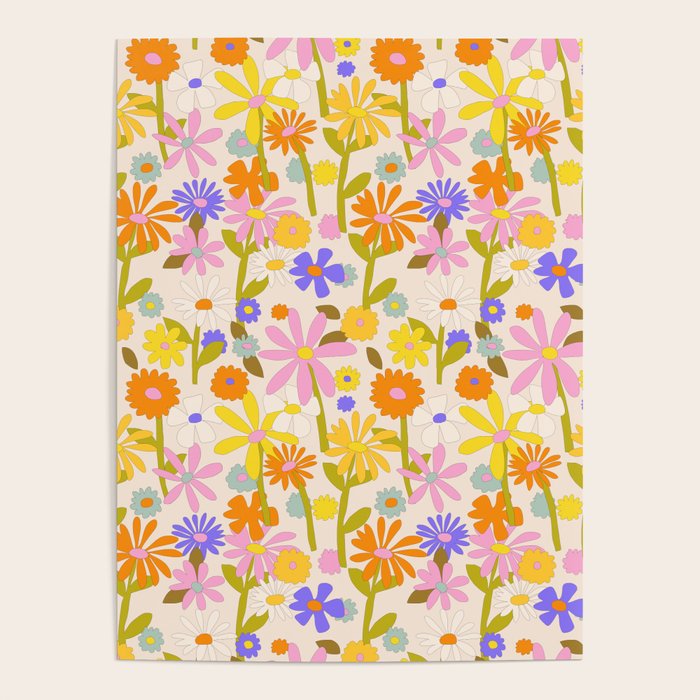 Flower Power Light Poster Gallery Image 4