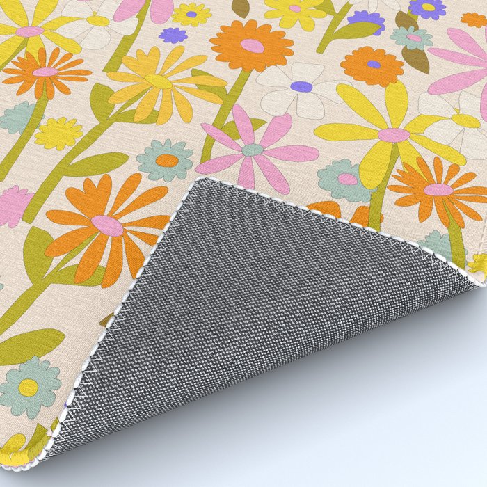 Flower Power Light Rug Gallery Image 4