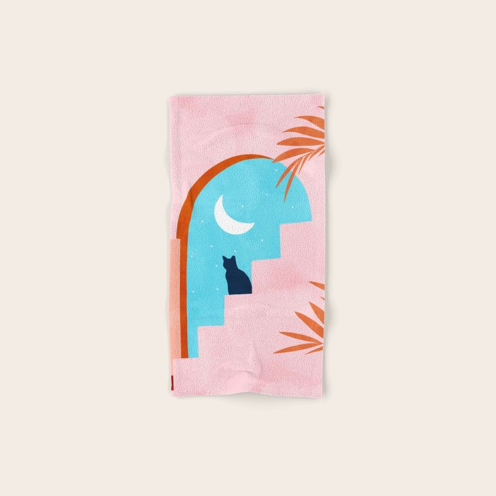 Catrospection Bath Towel Gallery Image 1