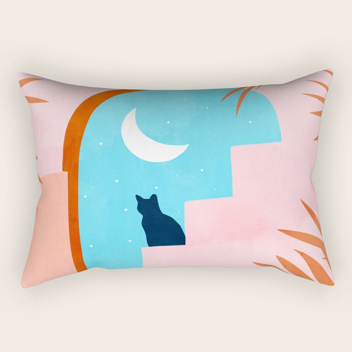 Catrospection Rectangular Pillow Gallery Image 2