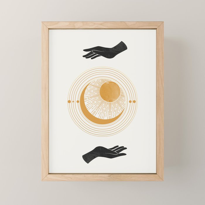 Magic Touch  Mini Art Print Gallery Image 1