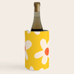 Happy Golden Daisies | Yellow Daisies | Summer Flowers Wine Chiller Gallery Image 1