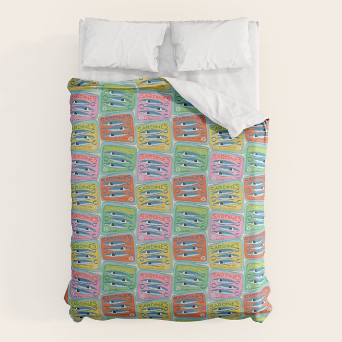 Sardines Duvet Cover Gallery Image 6