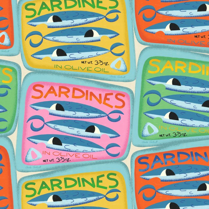 Sardines Coffee Mug Gallery Image 2