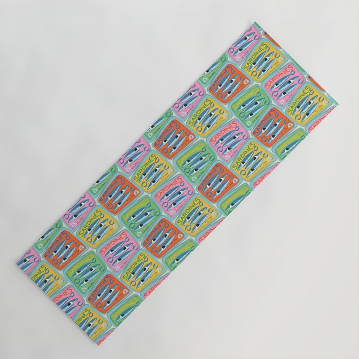 Sardines Yoga Mat Gallery Image 1