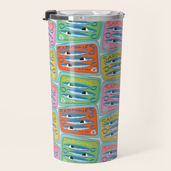 Sardines Travel Mug Gallery Image 3