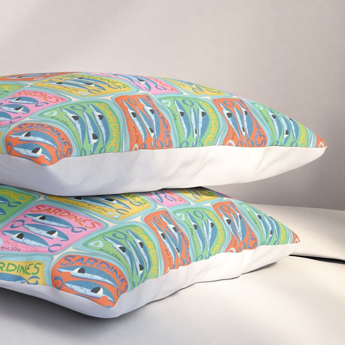 Sardines Pillow Sham Gallery Image 3
