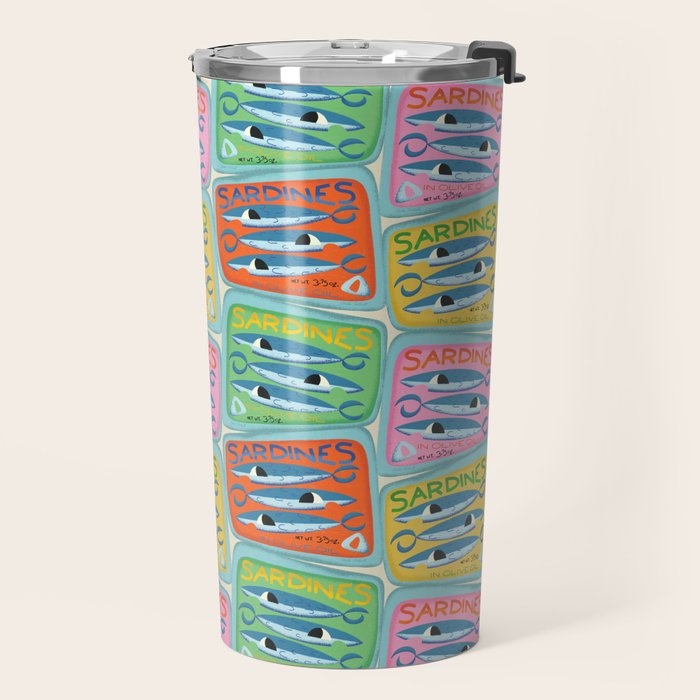 Sardines Travel Mug Gallery Image 2