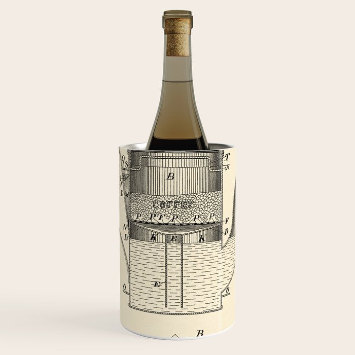 Coffee Pot vintage patent Wine Chiller Gallery Image 1