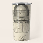 Coffee Pot vintage patent Travel Mug Gallery Image 1