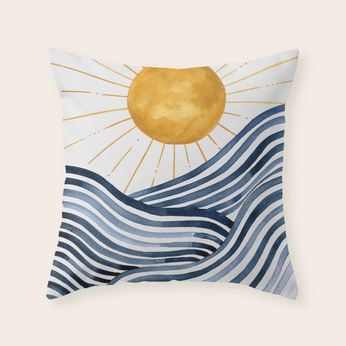 After the Storm Throw Pillow Gallery Image 6