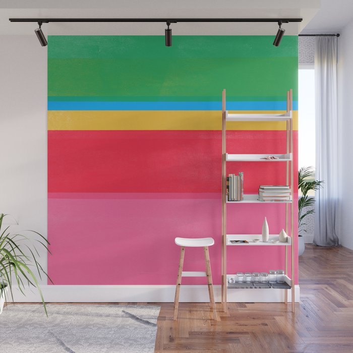 stripe study 47 Wall Mural Gallery Image 1