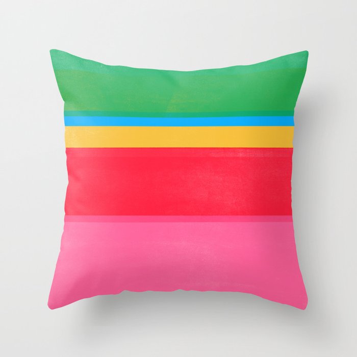 stripe study 47 Throw Pillow Gallery Image 6