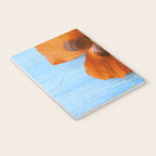 Red Poppy on Blue Notebook Gallery Image 3