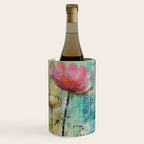 Wildflower Late Summer Botanical Art Wine Chiller Gallery Image 3