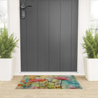 Wildflower Late Summer Botanical Art Welcome Mat Gallery Image 3