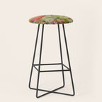 Wildflower Late Summer Botanical Art Stool Gallery Image 1