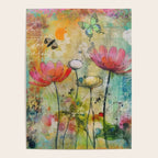 Wildflower Late Summer Botanical Art Poster Gallery Image 4