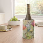 Wildflower Late Summer Botanical Art Wine Chiller Gallery Image 4