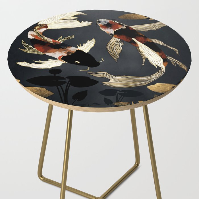 Metallic Koi IV Side Table Gallery Image 2