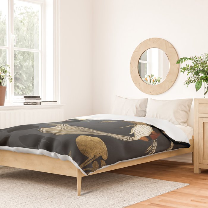 Metallic Koi IV Duvet Cover Gallery Image 2