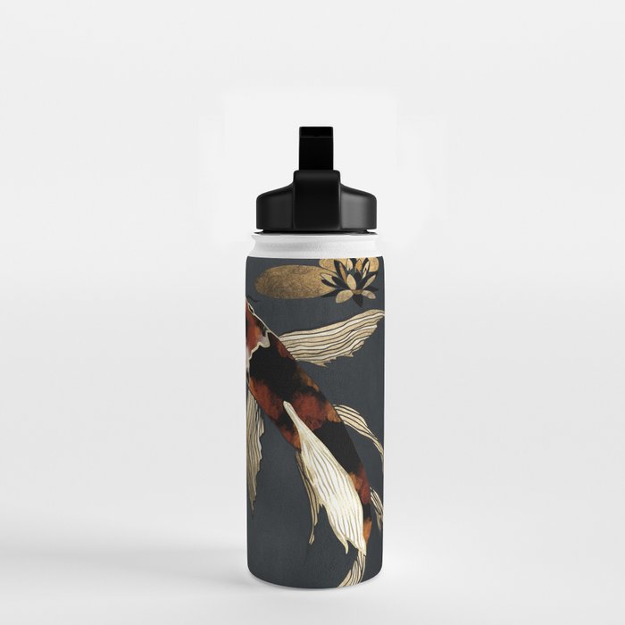 Metallic Koi IV Water Bottle Gallery Image 2