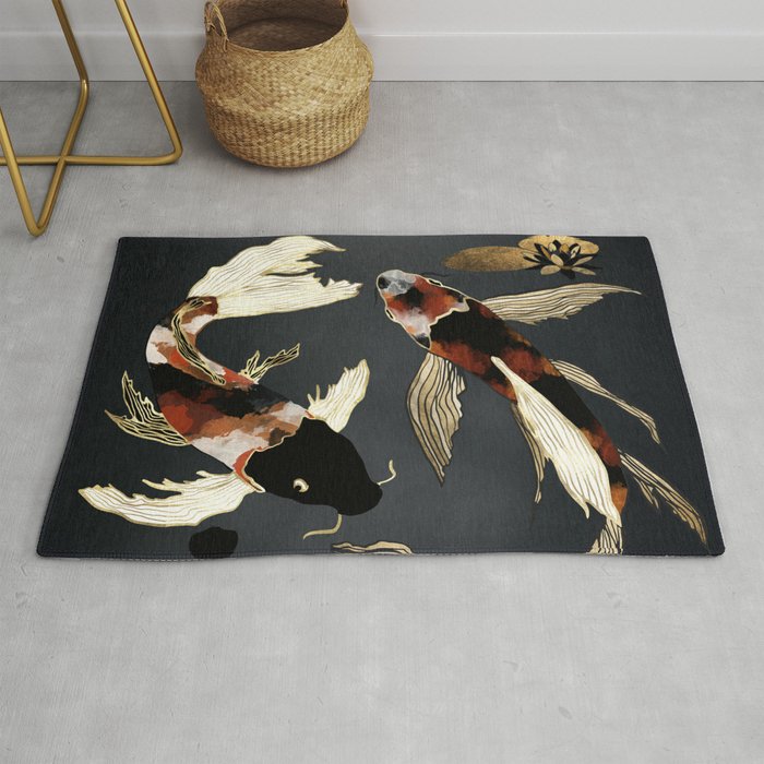 Metallic Koi IV Rug Gallery Image 1