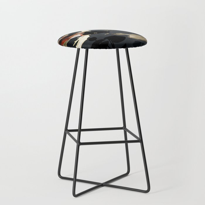 Metallic Koi IV Stool Gallery Image 1