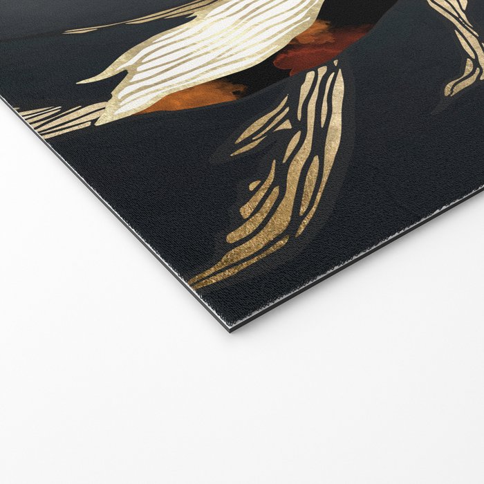 Metallic Koi IV Welcome Mat Gallery Image 2
