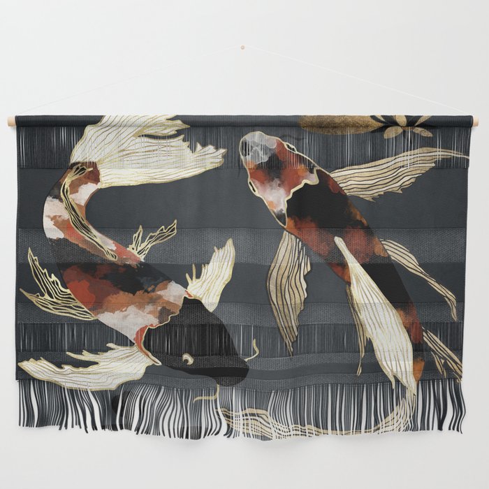 Metallic Koi IV Wall Hanging Gallery Image 1