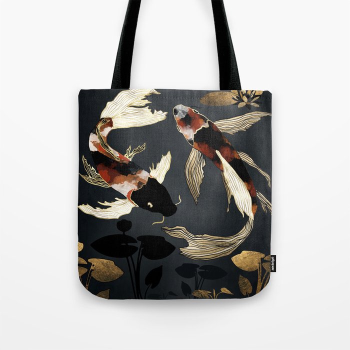 Metallic Koi IV Tote Bag Gallery Image 1