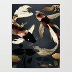 Metallic Koi IV Poster Gallery Image 4