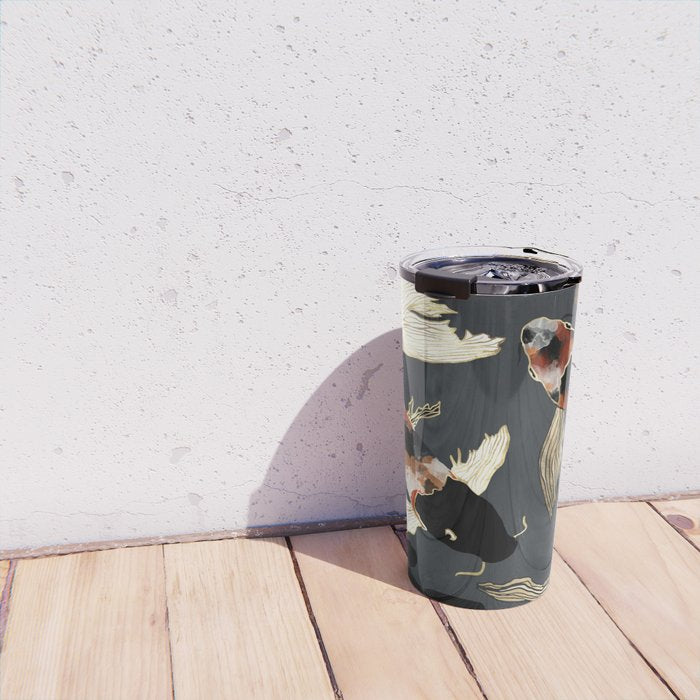 Metallic Koi IV Travel Mug Gallery Image 4