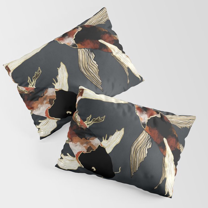 Metallic Koi IV Pillow Sham Gallery Image 1