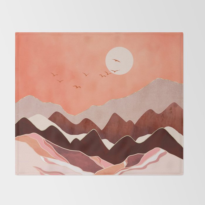 Amber Hills Throw Blanket Gallery Image 2