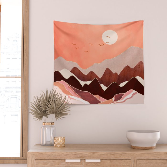 Amber Hills Wall Tapestry Gallery Image 2