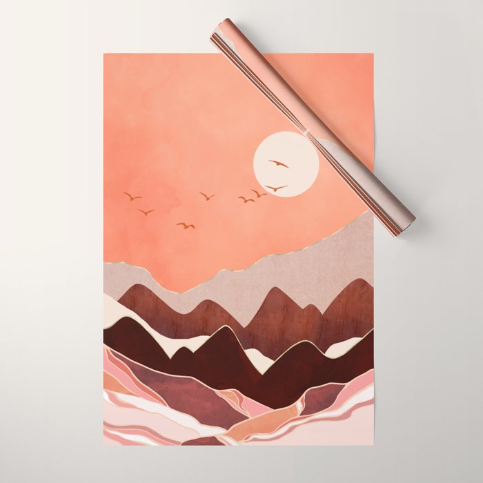 Amber Hills Wrapping Paper Gallery Image 1