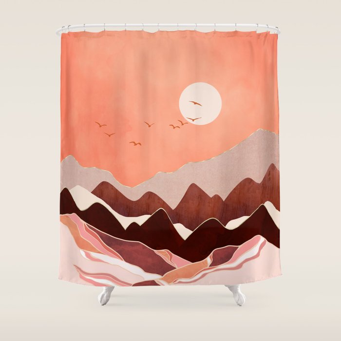 Amber Hills Shower Curtain Gallery Image 1