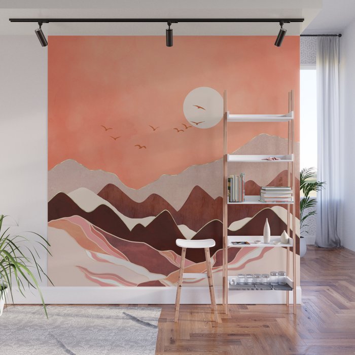 Amber Hills Wall Mural Gallery Image 1