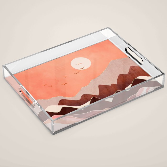 Amber Hills Acrylic Tray Gallery Image 1