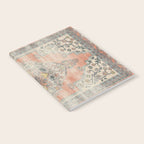 turkish floral - orange & olive green Notebook Gallery Image 2