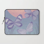 Moonrise Meadow Butterflies Laptop Sleeve Gallery Image 1