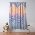 Moonrise Meadow Butterflies Window Curtain Gallery Image 5