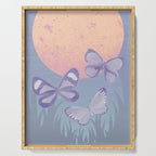 Moonrise Meadow Butterflies Serving Tray Gallery Image 1