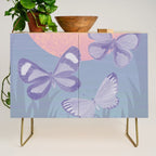 Moonrise Meadow Butterflies Credenza Gallery Image 1