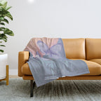 Moonrise Meadow Butterflies Throw Blanket Gallery Image 1