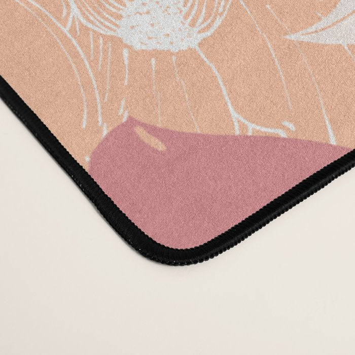 Big floral blossoms PF3 Desk Mat Gallery Image 4